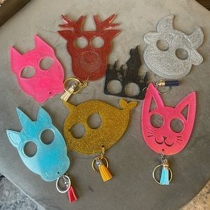 MADE TO ORDER Handmade Safe Keychains